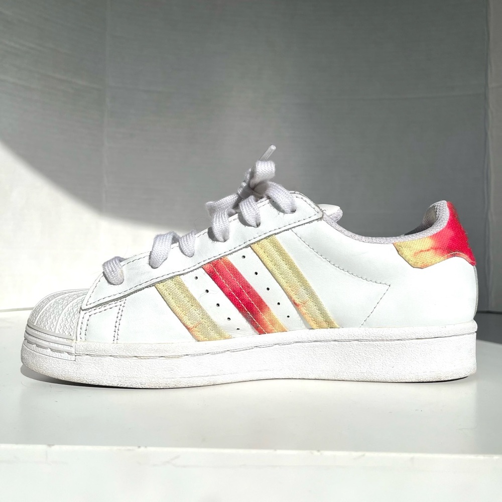 Adidas Superstar White Dreamy Color Pop Shoes - Picture 5 of 11